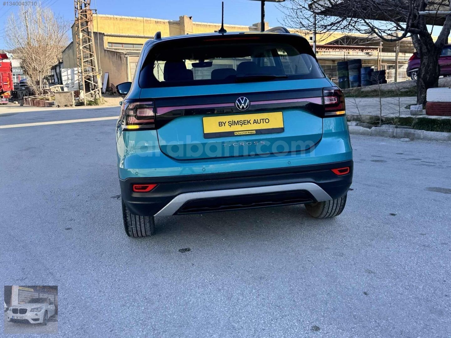 Galeriden Volkswagen T-Cross 1.0 TSI Life 2022 Model Burdur 58.900 km Mavi 5