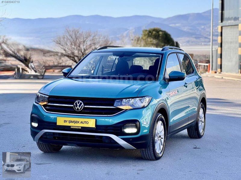 Galeriden Volkswagen T-Cross 1.0 TSI Life 2022 Model Burdur 58.900 km Mavi