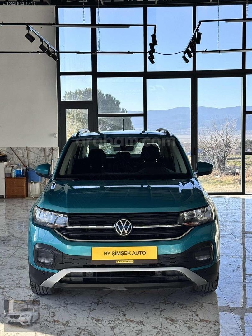 Galeriden Volkswagen T-Cross 1.0 TSI Life 2022 Model Burdur 58.900 km Mavi 7