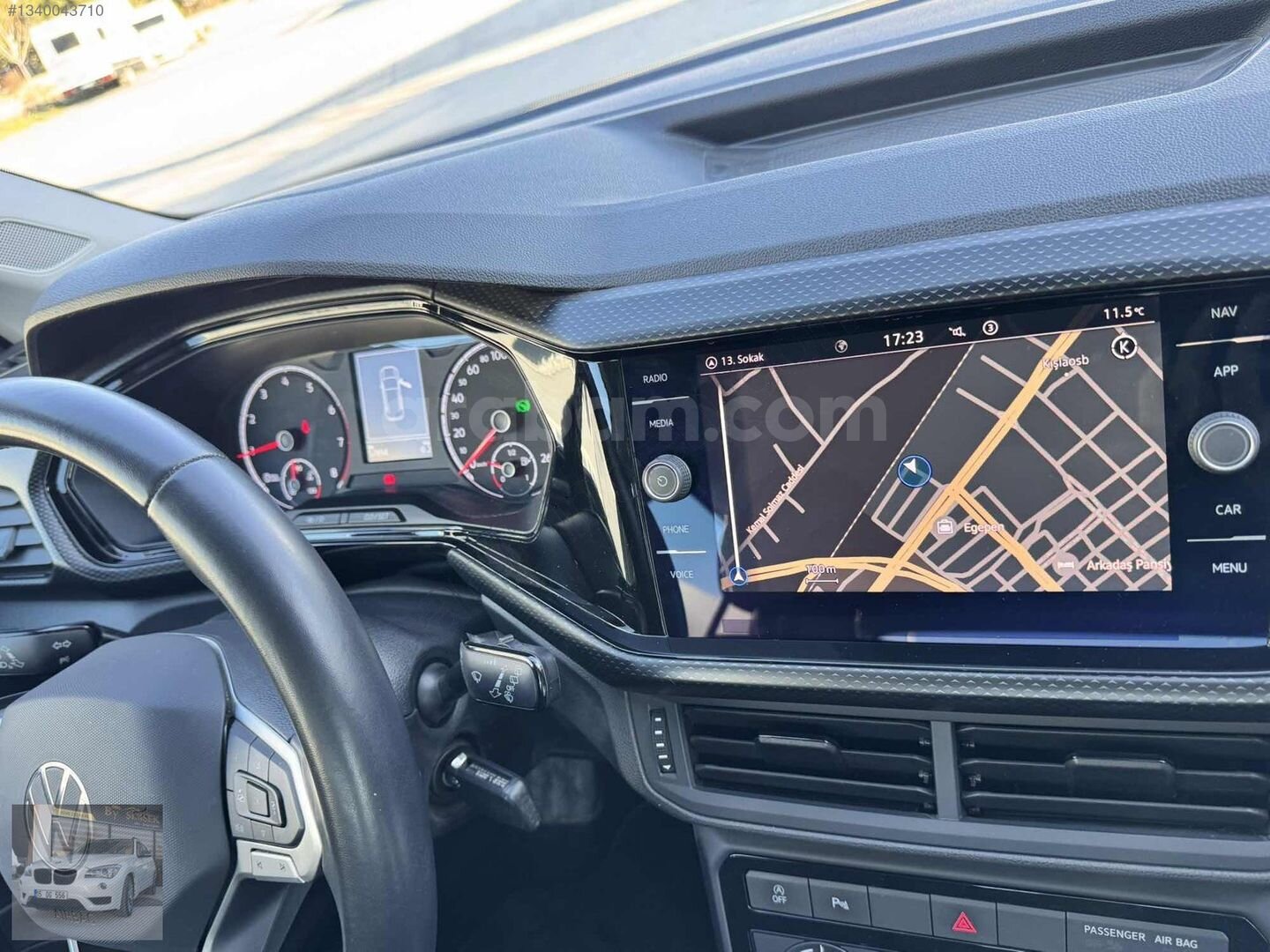 Galeriden Volkswagen T-Cross 1.0 TSI Life 2022 Model Burdur 58.900 km Mavi 6