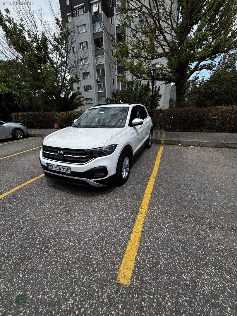 Galeriden Volkswagen T-Cross 1.0 TSI Life 2022 Model Manisa 43.500 km Beyaz 2