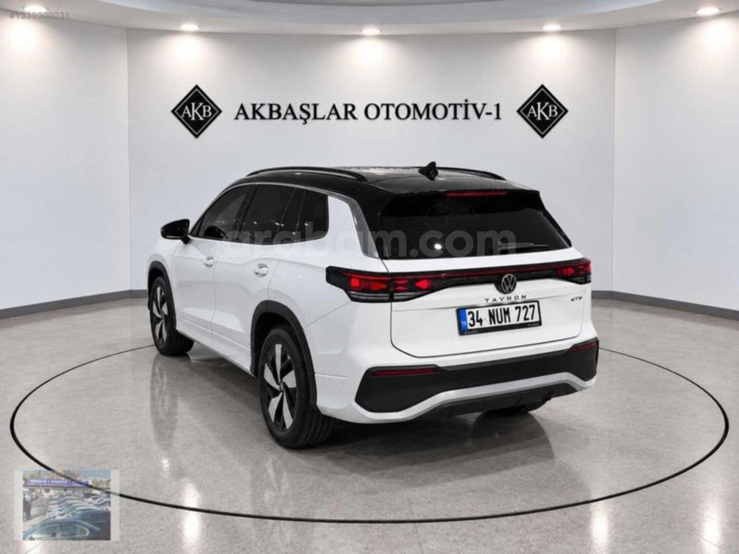 Galeriden Volkswagen Tayron 1.5 e-TSI Life 2025 Model İstanbul 25.000 km Beyaz 7
