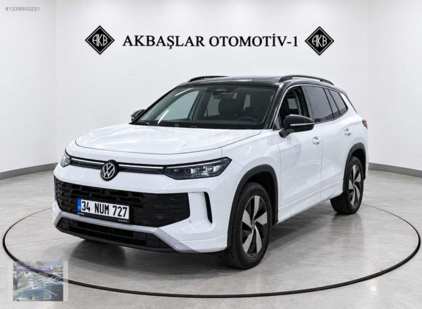 Galeriden Volkswagen Tayron 1.5 e-TSI Life 2025 Model İstanbul 25.000 km Beyaz 3