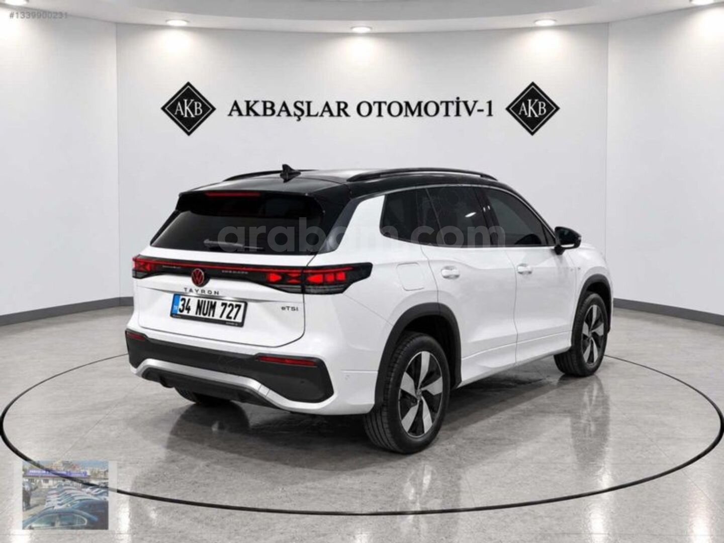 Galeriden Volkswagen Tayron 1.5 e-TSI Life 2025 Model İstanbul 25.000 km Beyaz 6
