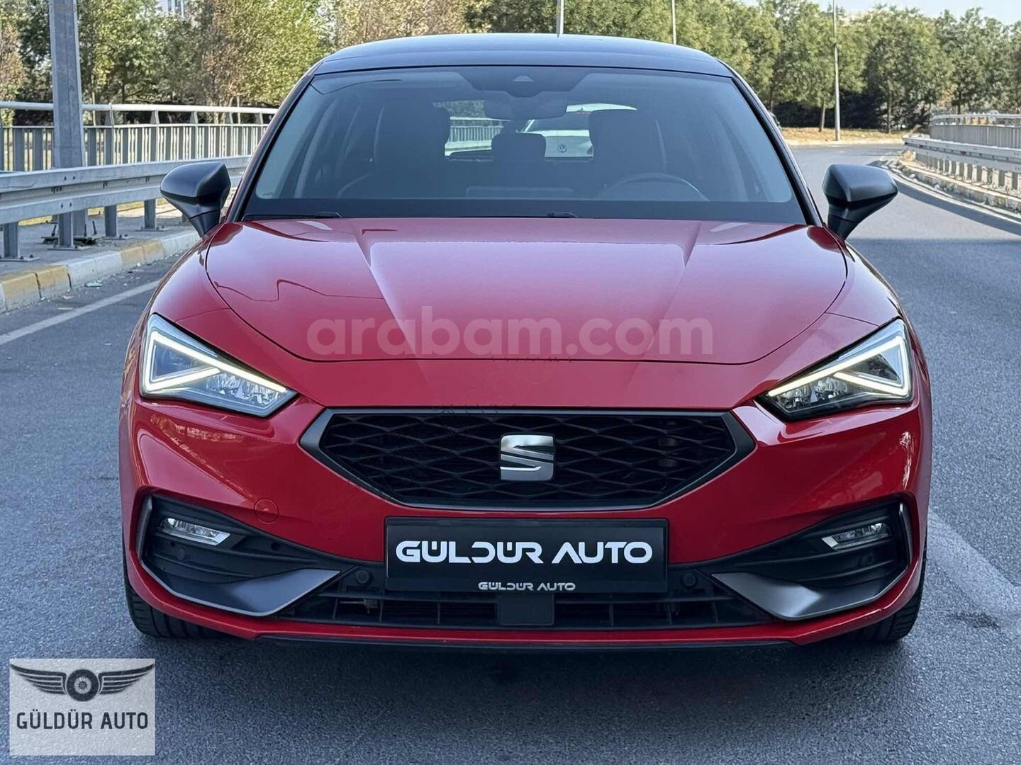 Galeriden Seat Leon 1.5 eTSI FR 2023 Model İstanbul 53.000 km Kırmızı 2