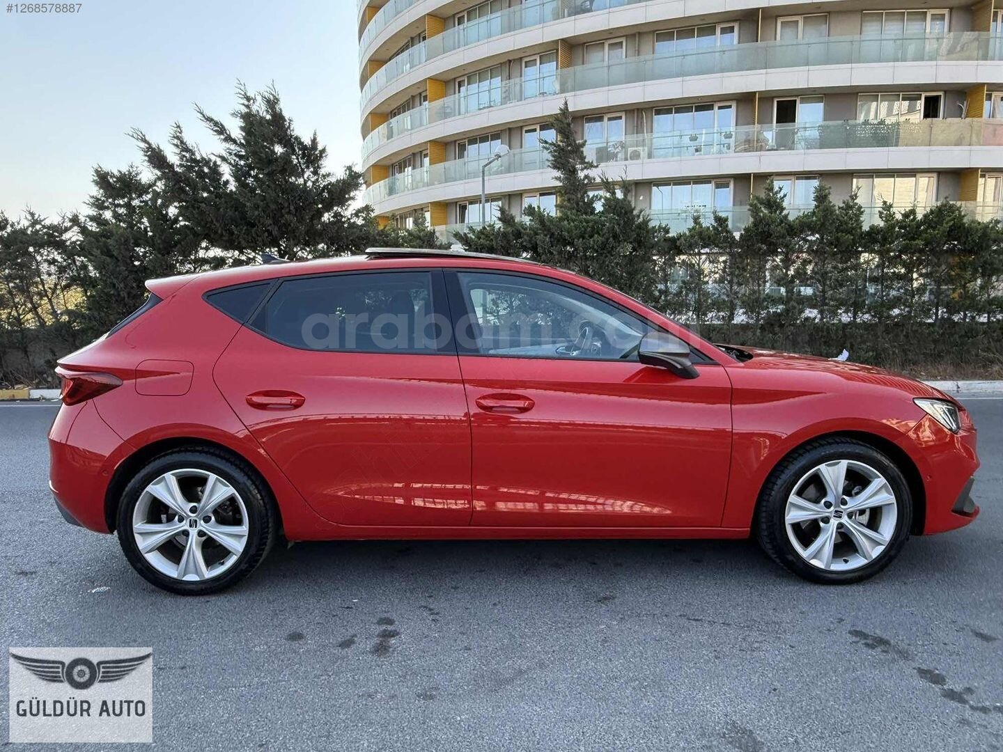 Galeriden Seat Leon 1.5 eTSI FR 2023 Model İstanbul 53.000 km Kırmızı 5