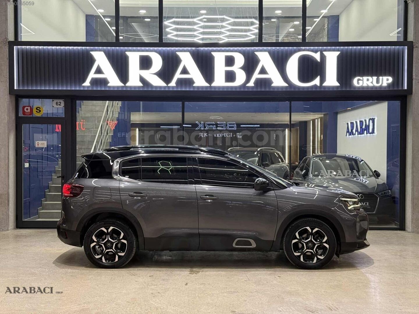 ARABACI GRUP 2022 C5 AİRCROSS SHİNE-85BİN KM-HATASIZ-CAMTVN-EAT8 6