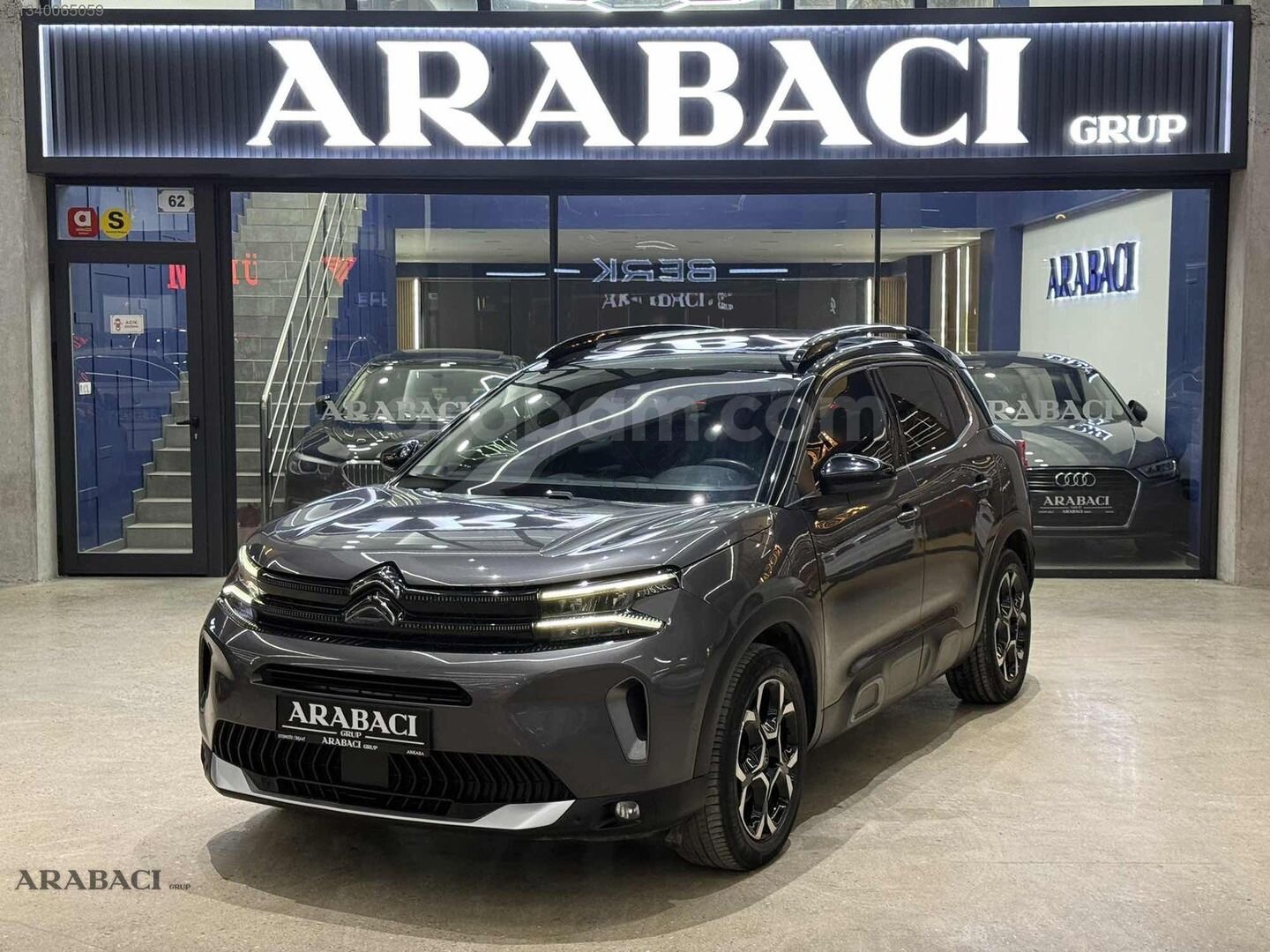 ARABACI GRUP 2022 C5 AİRCROSS SHİNE-85BİN KM-HATASIZ-CAMTVN-EAT8 5