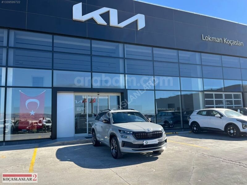 KOÇASLANLAR2 - 2023 SKODA KODIAQ 1.5 SPORTLINE *YETKİLİ BAYİDEN*