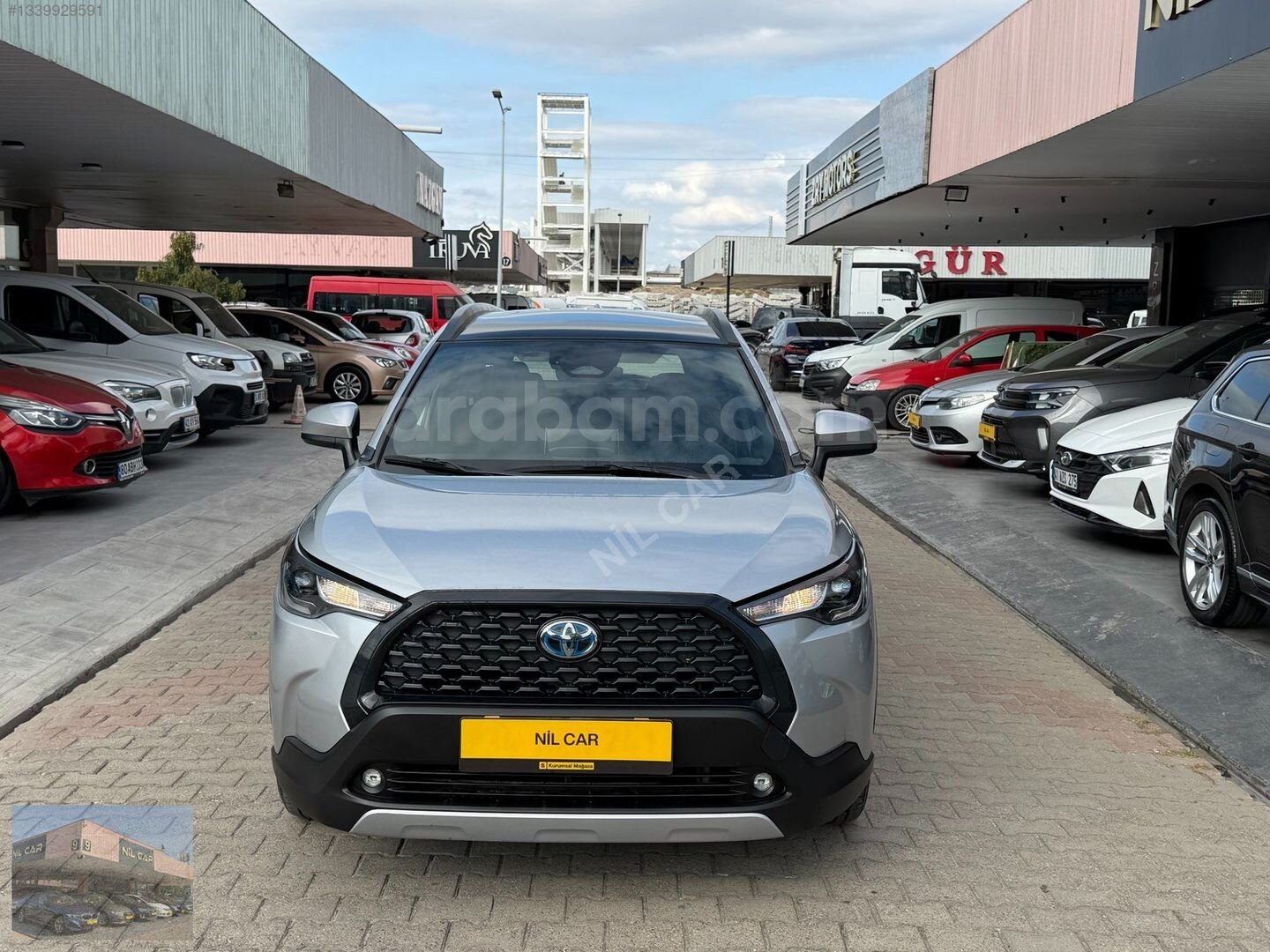 2023 COROLLA CROSS 1.8 HYBRİD FLAME X SERVİS BAKM 54 000 KM 2
