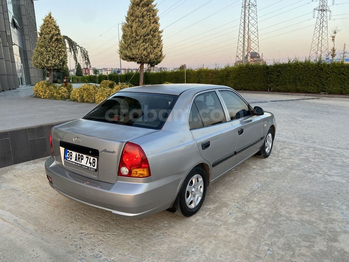 Galeriden Hyundai Accent 1.3 Admire 2004 Model Kayseri 177.000 km Gri 6