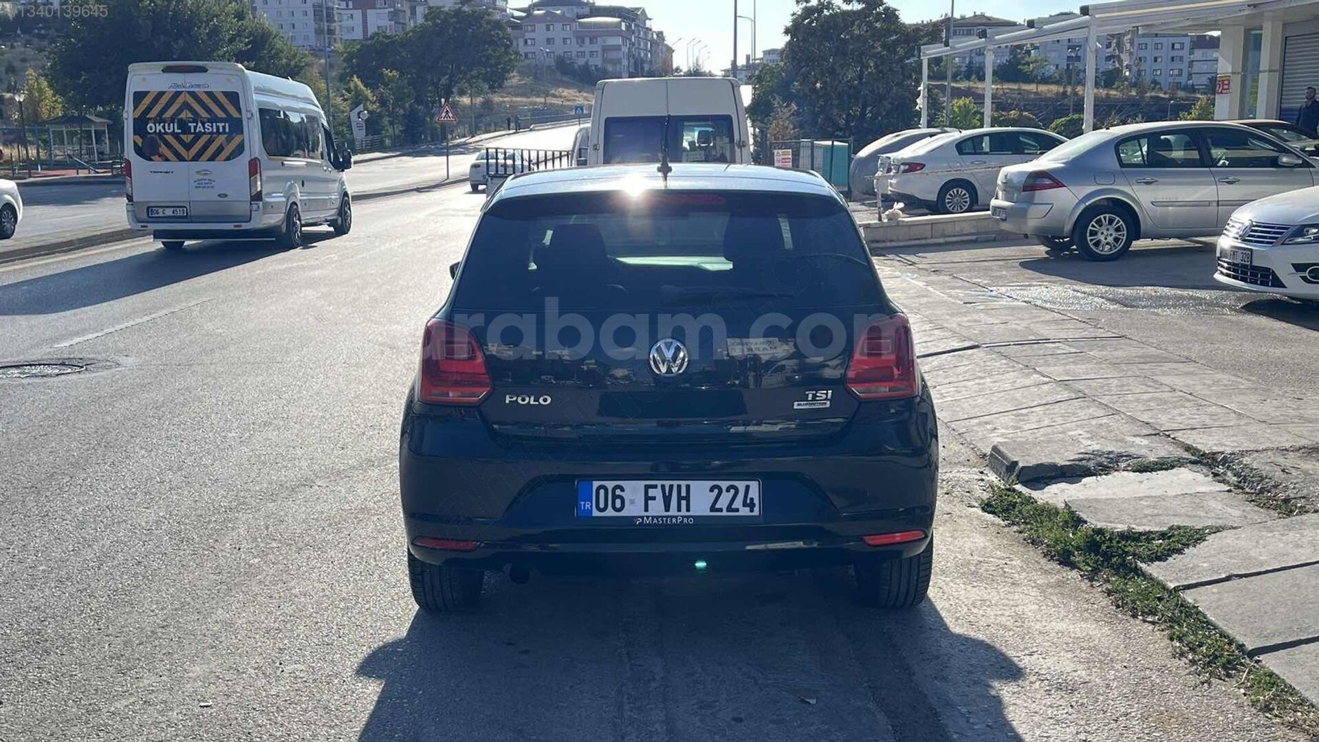Galeriden Volkswagen Polo 1.2 TSi Comfortline 2016 Model Ankara 128.000 km Siyah 6