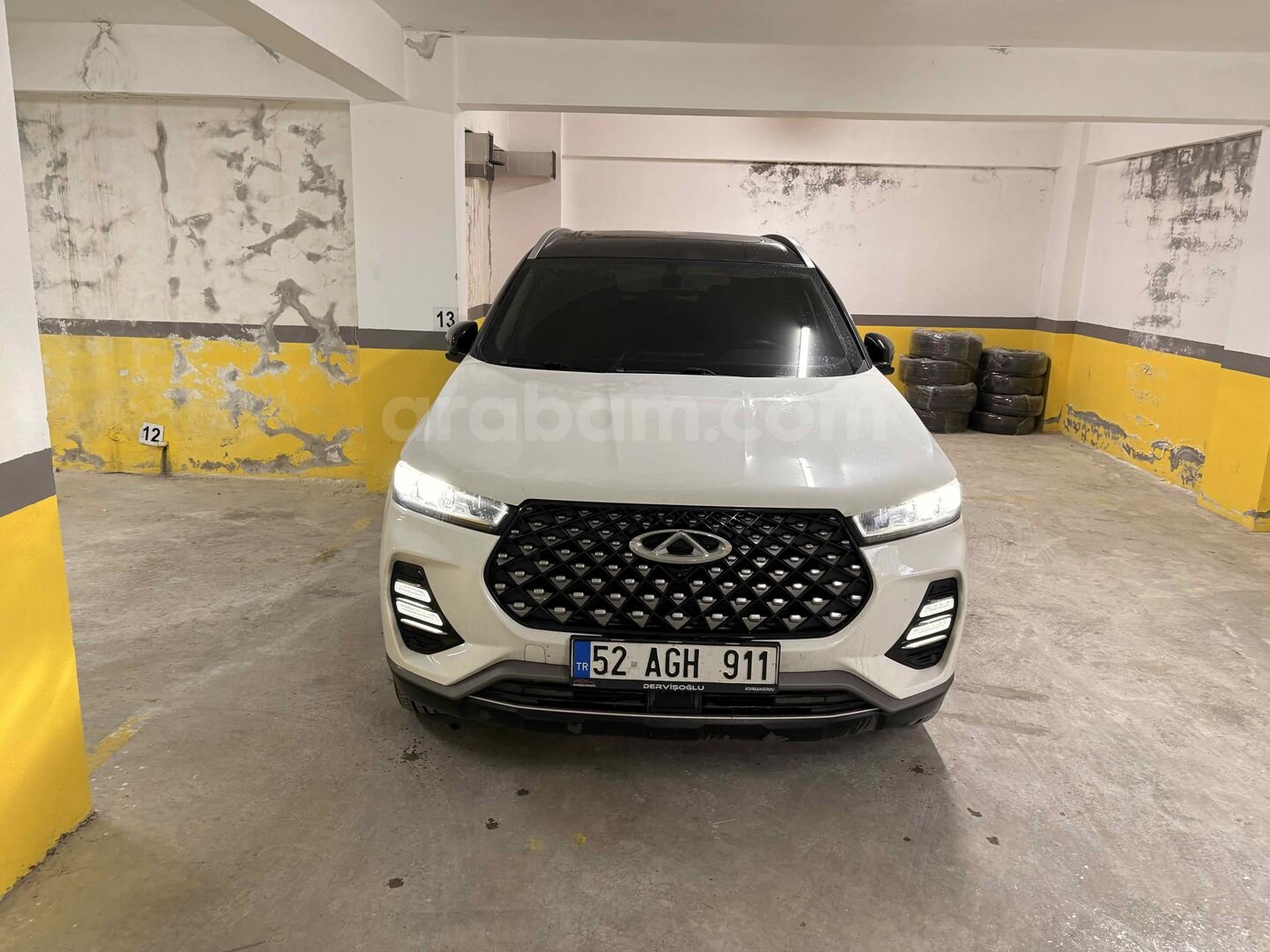 Sahibinden Chery Tiggo 7 Pro 1.6 TGDI Luxury 2024 Model Ordu 30.000 km Beyaz 2
