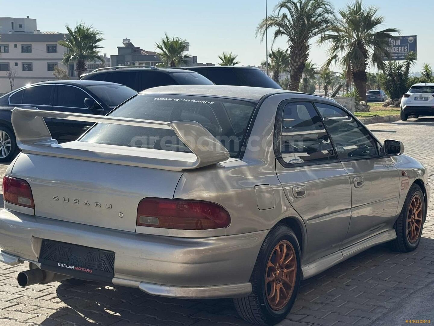 Galeriden Subaru Impreza 1.6 GL 2000 Model İzmir 305.000 km Gri 4