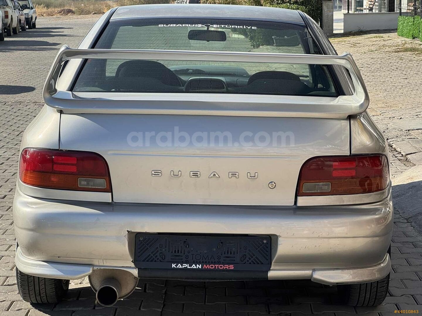 Galeriden Subaru Impreza 1.6 GL 2000 Model İzmir 305.000 km Gri 6