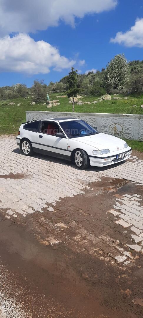 Sahibinden Honda CRX 1.6 1.6i 1991 Model Afyonkarahisar 6.000 km Beyaz 4