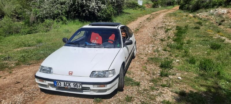 Sahibinden Honda CRX 1.6 1.6i 1991 Model Afyonkarahisar 6.000 km Beyaz