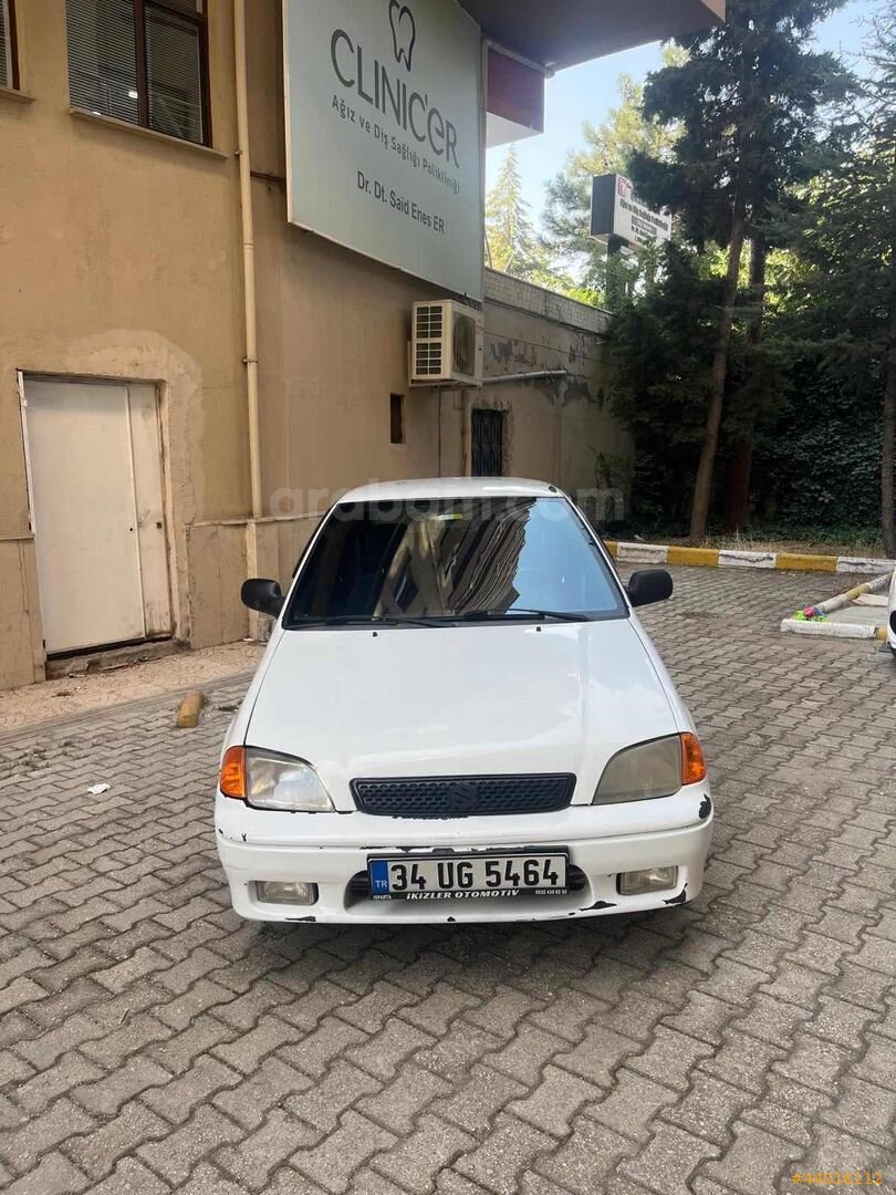 Galeriden Suzuki Swift 1.3 GLX 1998 Model Isparta 88.000 km Beyaz 1