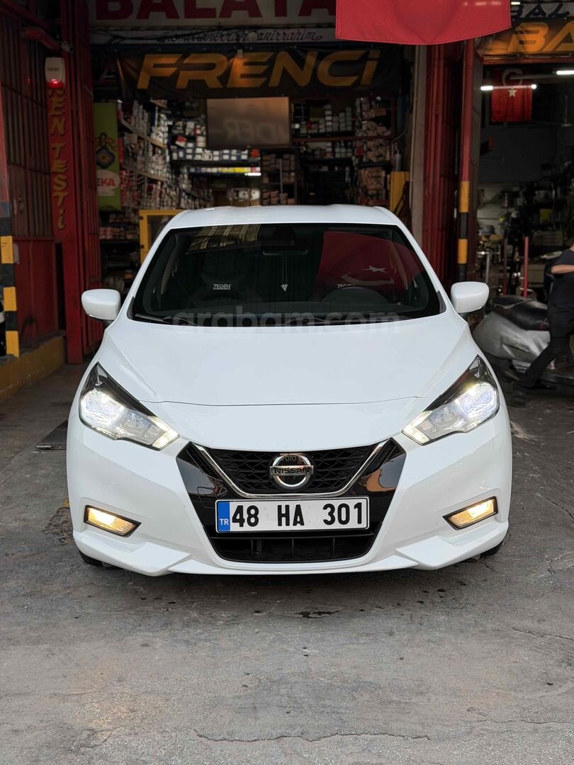 Sahibinden Nissan Micra 1.0 IG-T Tekna 2022 Model Muğla 20.000 km Beyaz 2