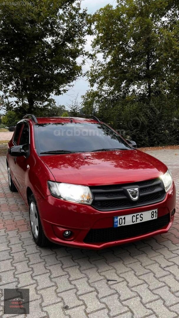 2013 / DACİA SANDERO 1.2 AMBİANCE / TEK PARÇA BOYALI DEĞİŞENSİZ 2