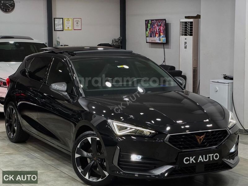 Galeriden Cupra Leon 1.5 eTSI Standart 2024 Model İstanbul 31.000 km Siyah