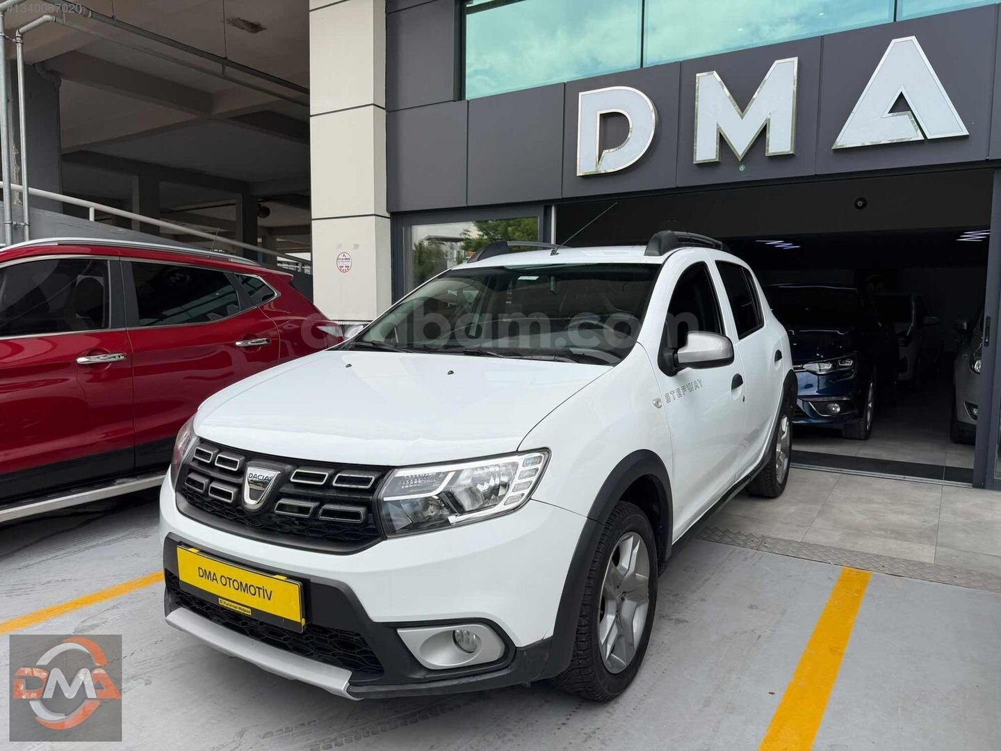 "DMA OTOMOTİV" 2018 DACİA SANDERO STEPWAY OTOMATİK/665BİN KREDİ 2