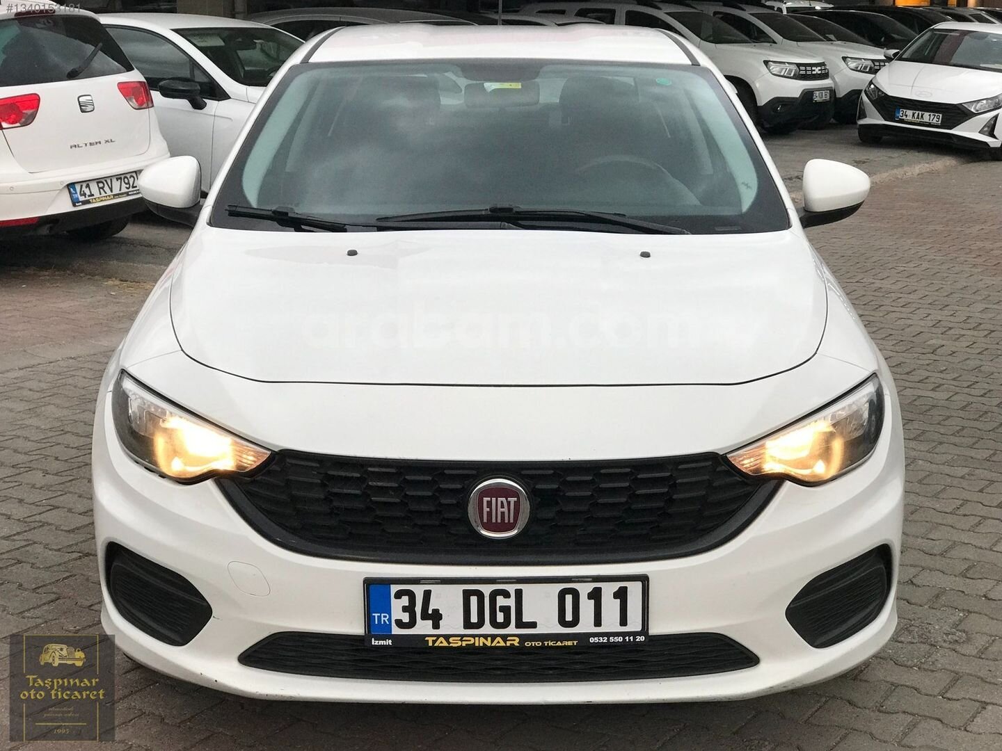 Galeriden Fiat Egea 1.6 Multijet Easy 2020 Model Kocaeli 106.000 km Beyaz 3