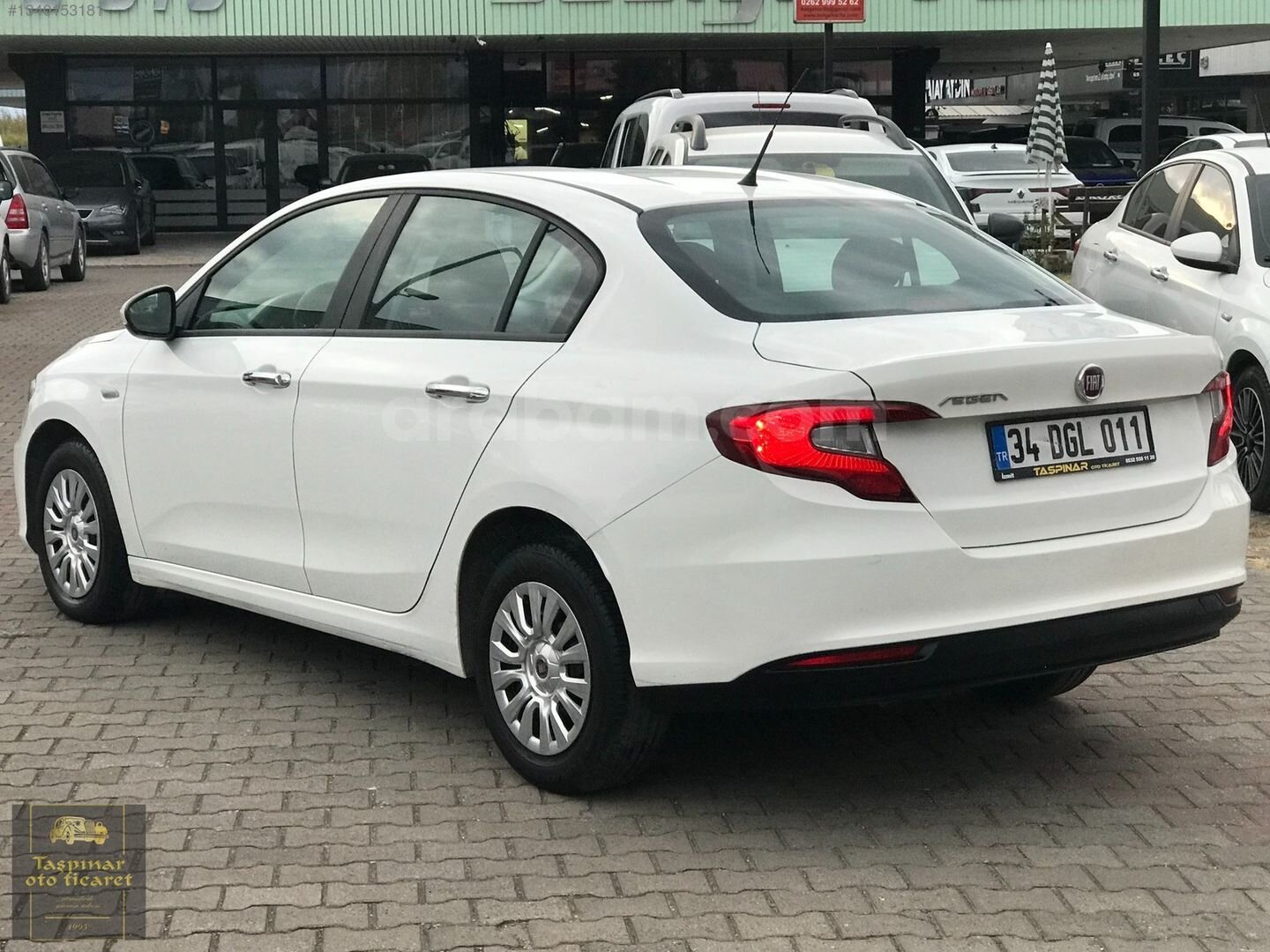 Galeriden Fiat Egea 1.6 Multijet Easy 2020 Model Kocaeli 106.000 km Beyaz 6