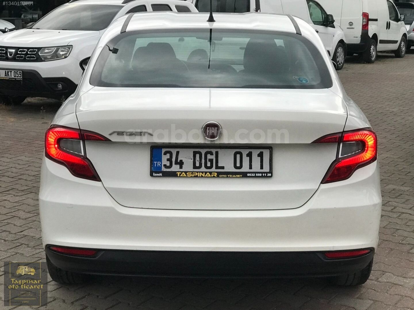 Galeriden Fiat Egea 1.6 Multijet Easy 2020 Model Kocaeli 106.000 km Beyaz 4