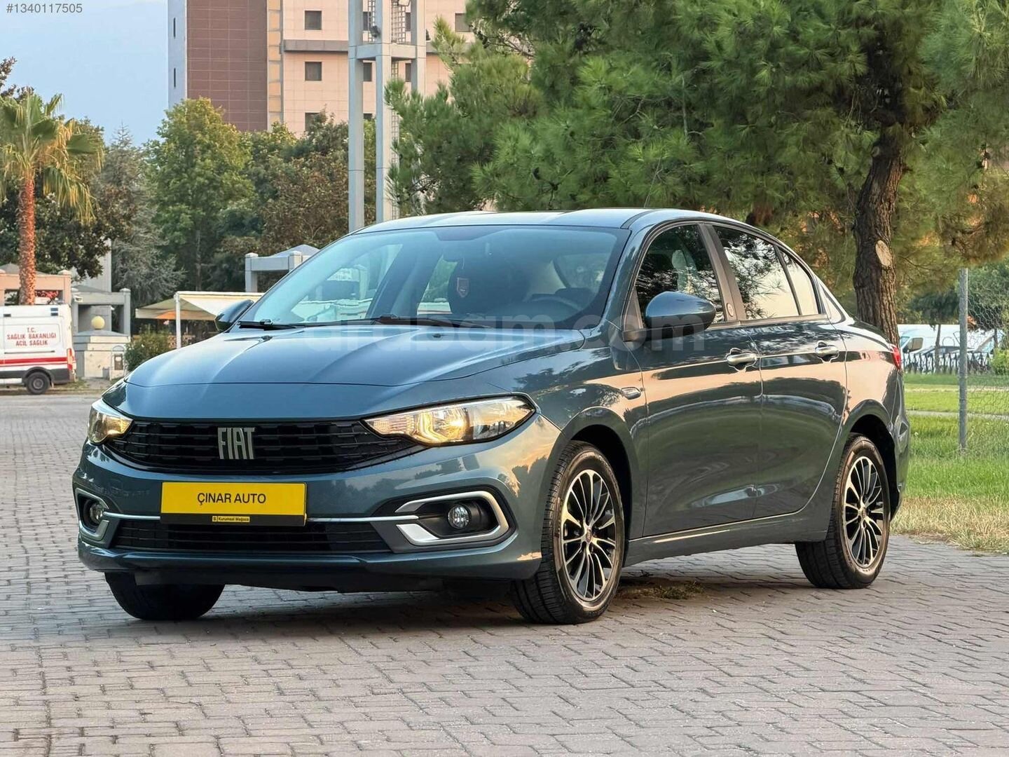 Galeriden Fiat Egea 1.4 Fire Easy Plus 2022 Model Bursa 56.000 km Mavi 3