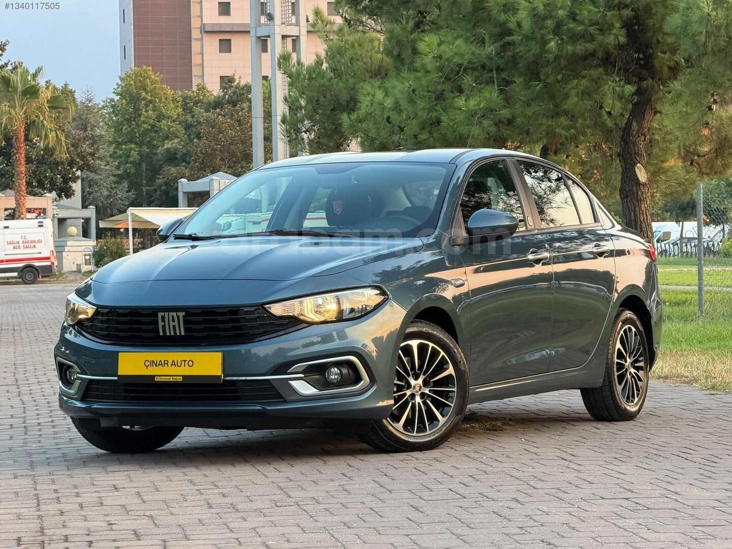 Galeriden Fiat Egea 1.4 Fire Easy Plus 2022 Model Bursa 56.000 km Mavi 1