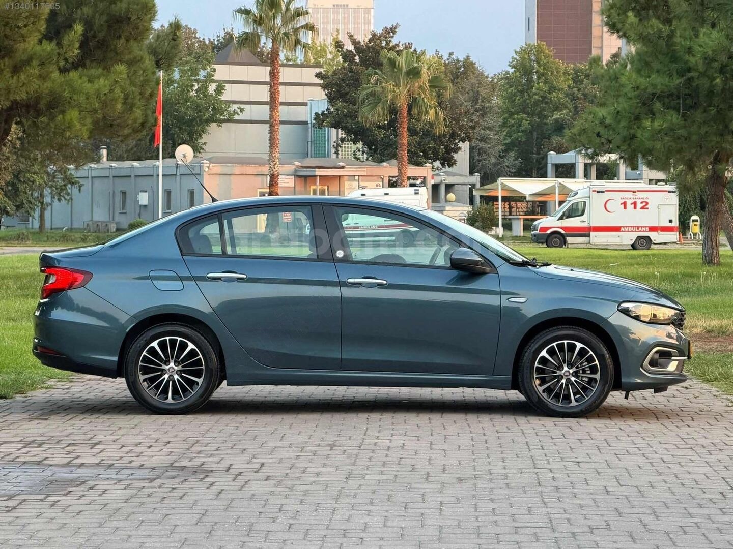 Galeriden Fiat Egea 1.4 Fire Easy Plus 2022 Model Bursa 56.000 km Mavi 7