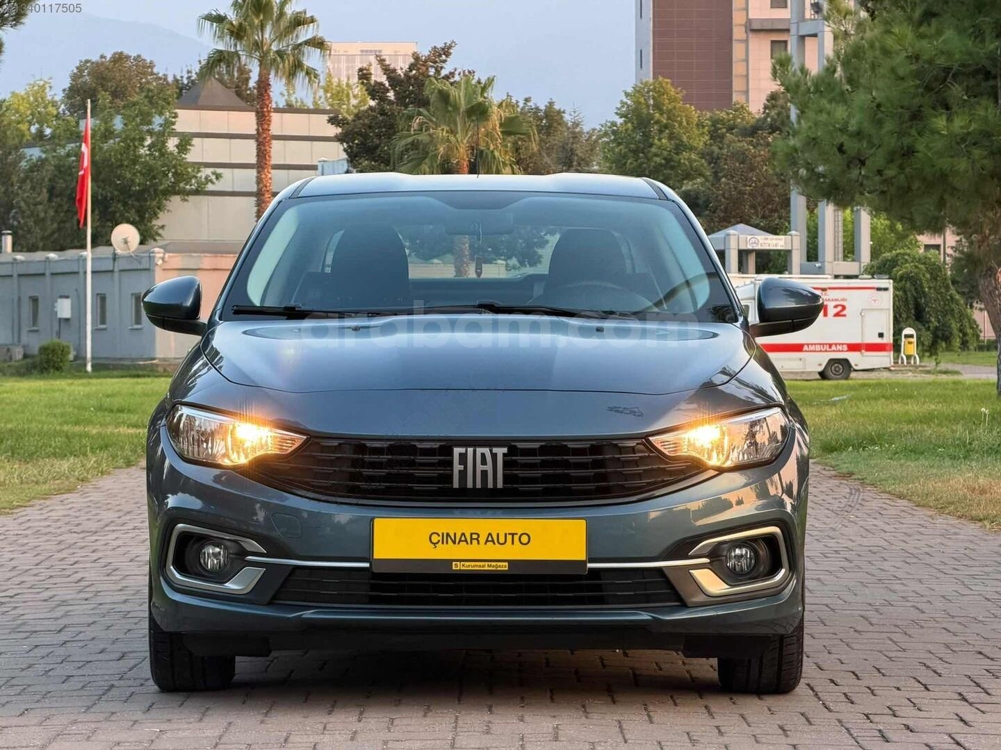 Galeriden Fiat Egea 1.4 Fire Easy Plus 2022 Model Bursa 56.000 km Mavi 2