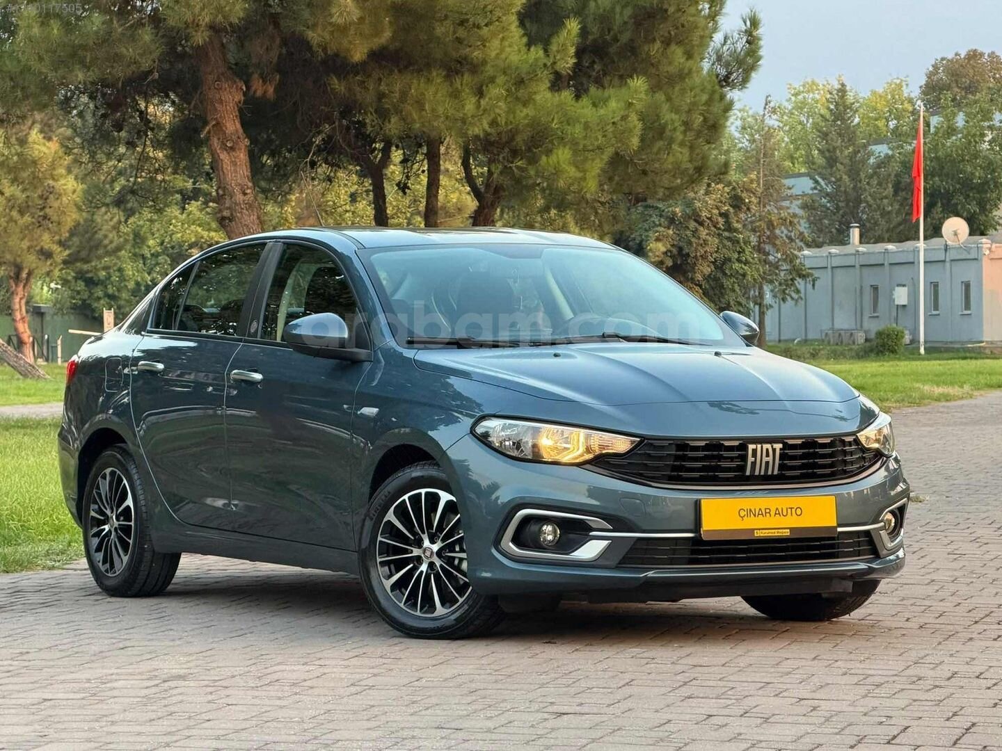 Galeriden Fiat Egea 1.4 Fire Easy Plus 2022 Model Bursa 56.000 km Mavi 4