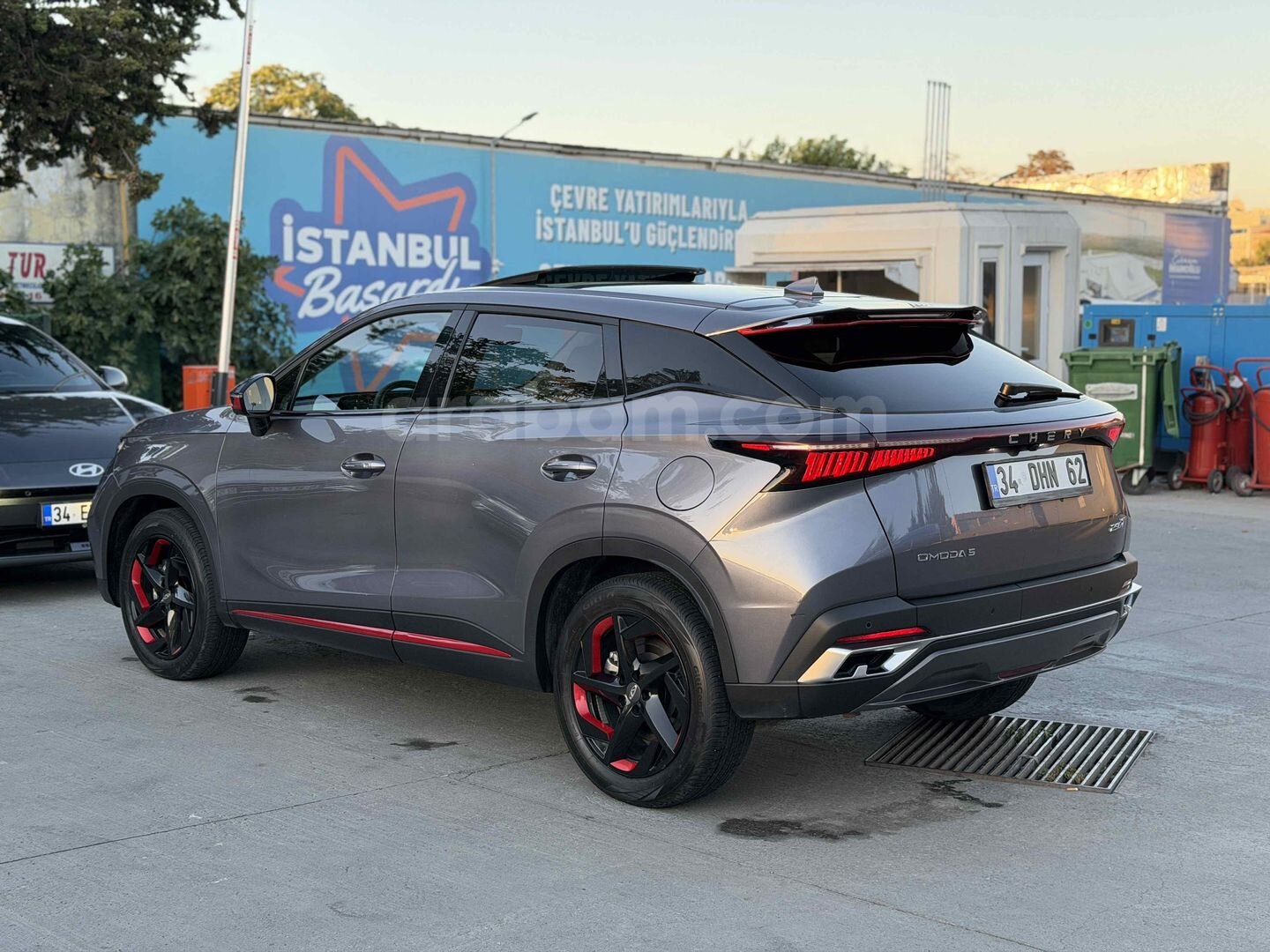 Sahibinden Chery Omoda 5 1.6 T-GDI Excellent 2024 Model İstanbul 34.500 km Gri 4