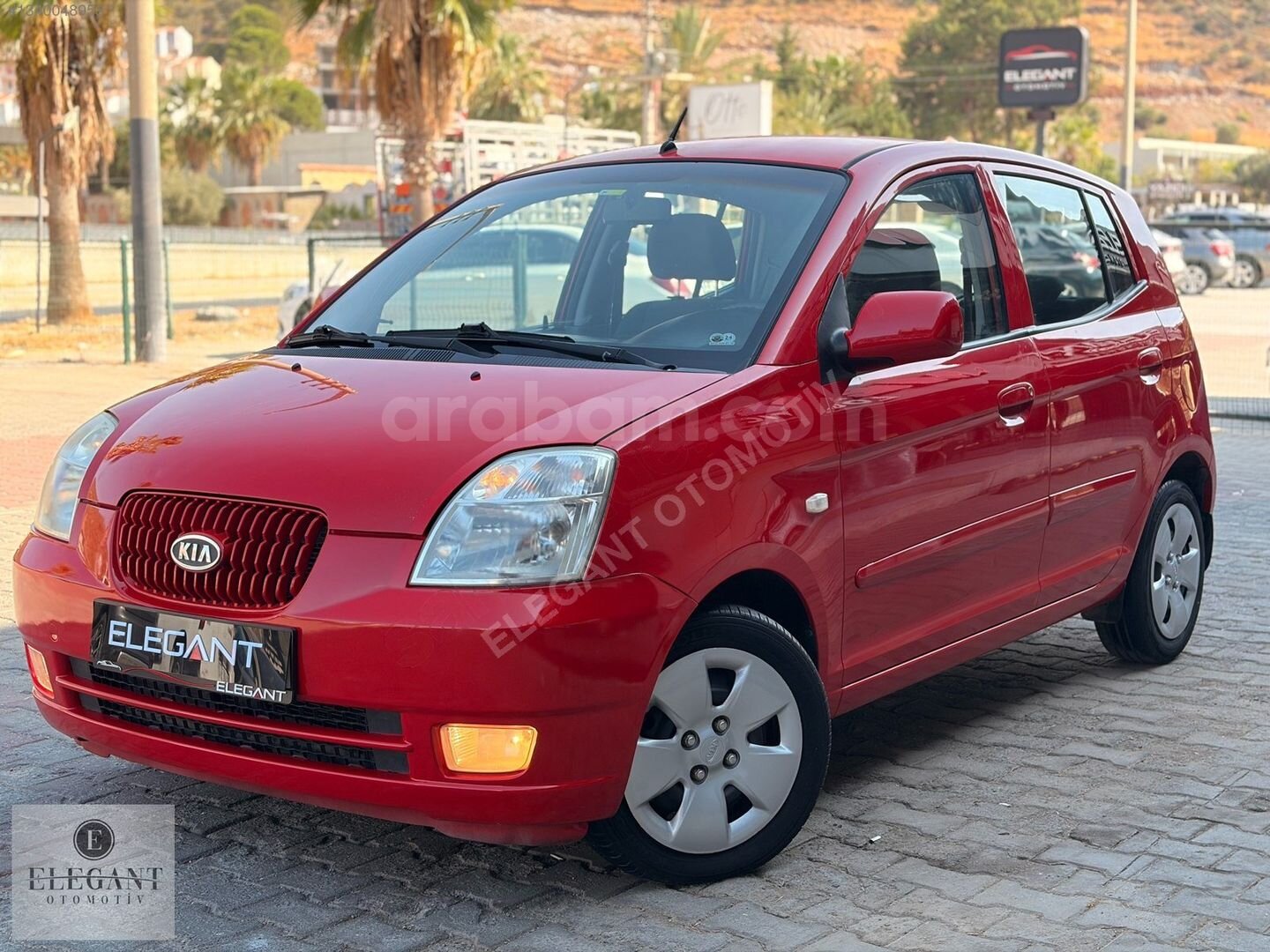 2006/KIA PICANTO/1.1 EX COMFORT/KIRMIZI/DÜZENLİ BAKIMLI/HATASIZ 2