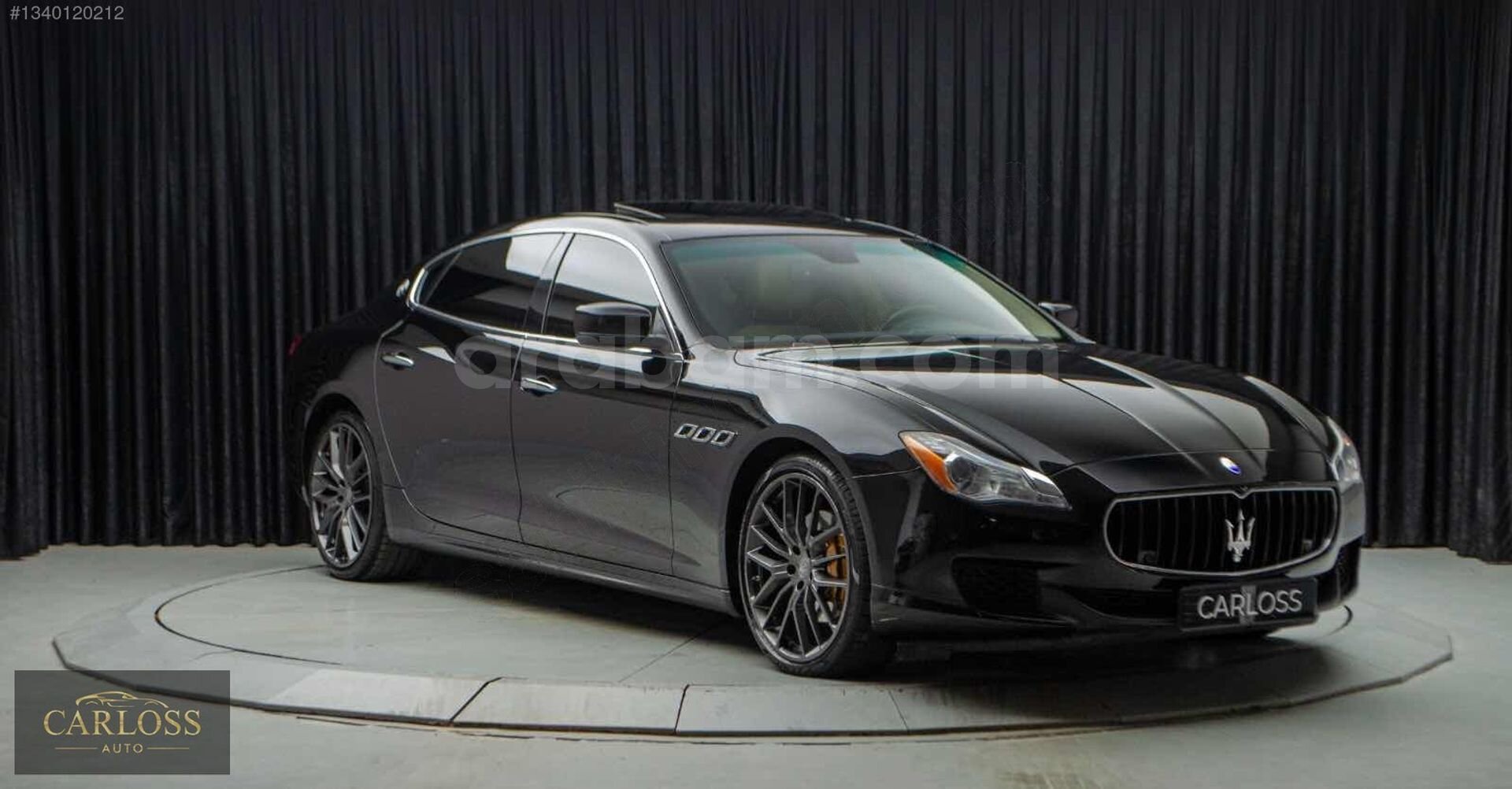 Galeriden Maserati Quattroporte 3.0 D 2014 Model İstanbul 215.000 km Siyah 1