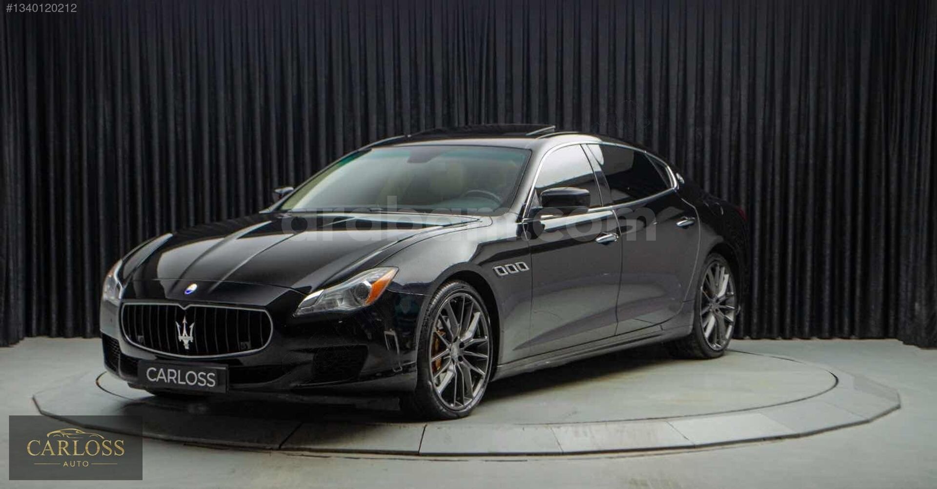 Galeriden Maserati Quattroporte 3.0 D 2014 Model İstanbul 215.000 km Siyah 3