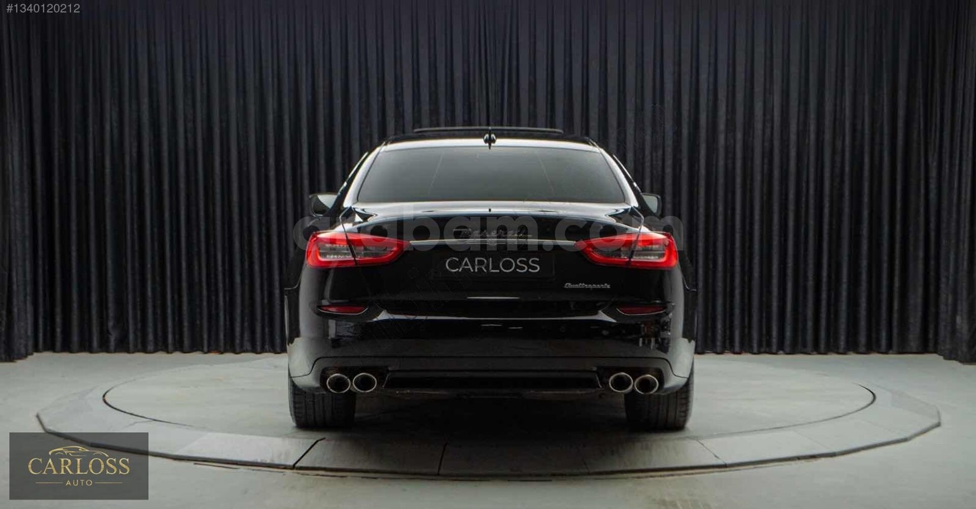 Galeriden Maserati Quattroporte 3.0 D 2014 Model İstanbul 215.000 km Siyah 5
