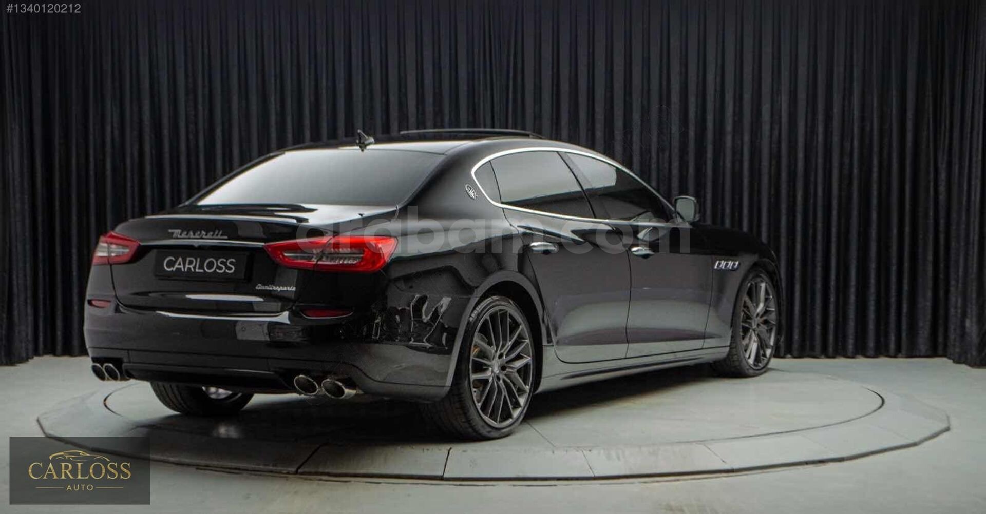 Galeriden Maserati Quattroporte 3.0 D 2014 Model İstanbul 215.000 km Siyah 6