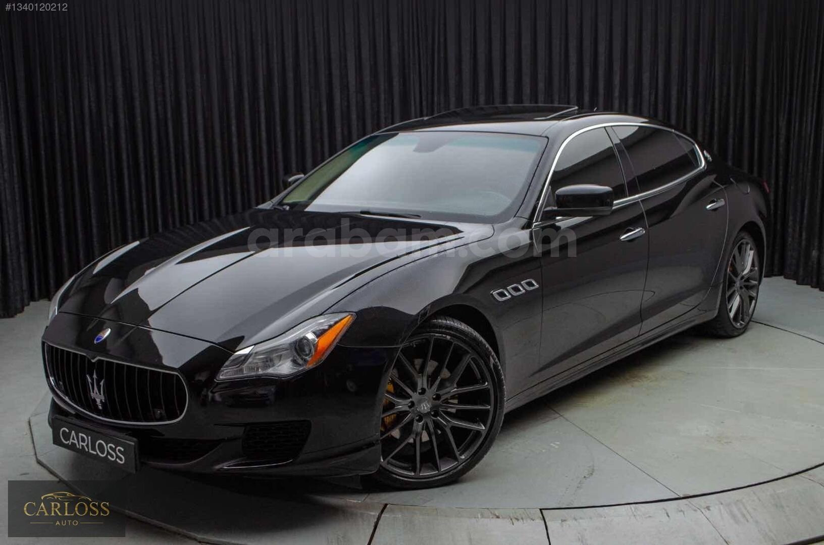 Galeriden Maserati Quattroporte 3.0 D 2014 Model İstanbul 215.000 km Siyah 7