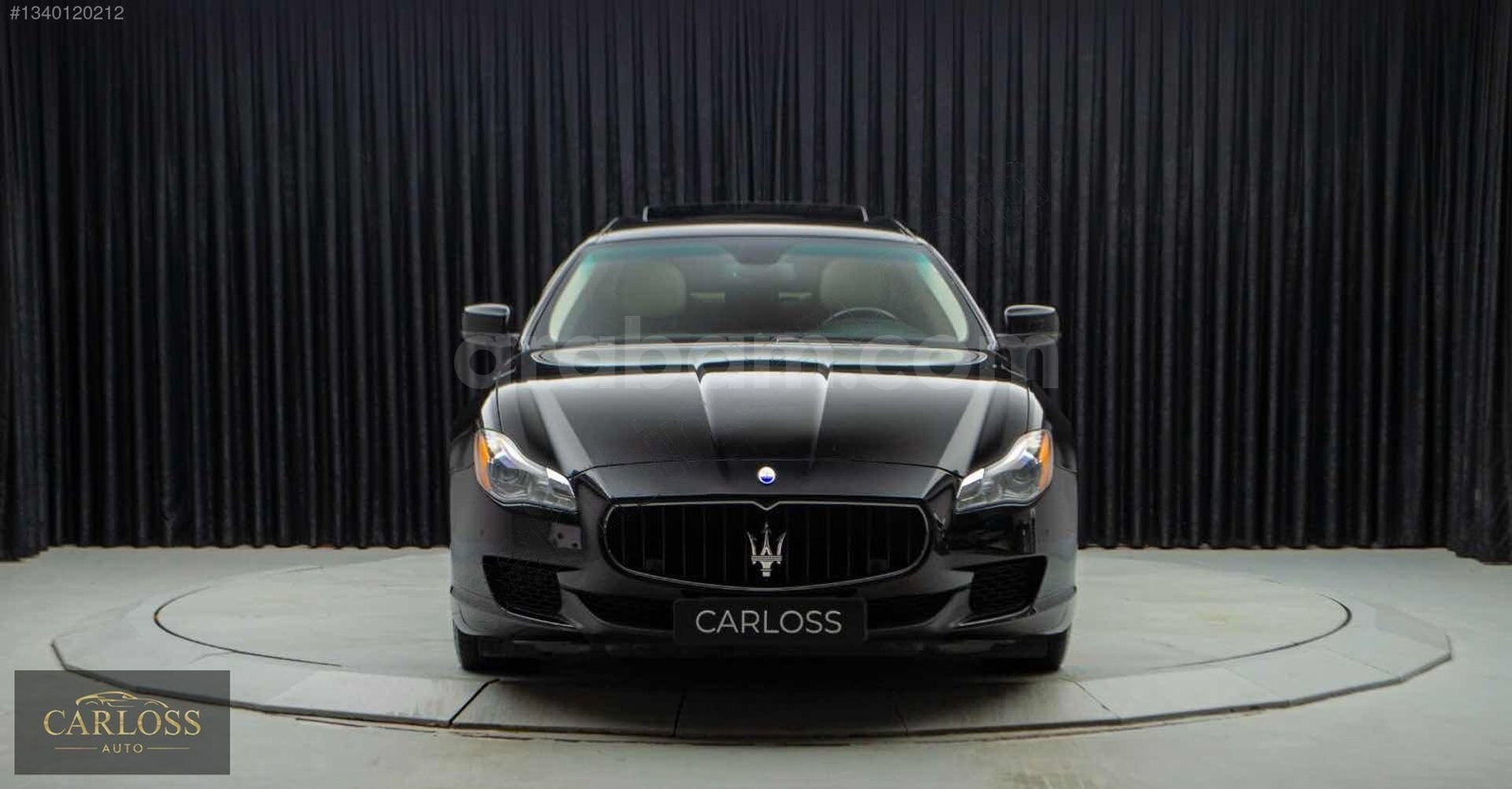 Galeriden Maserati Quattroporte 3.0 D 2014 Model İstanbul 215.000 km Siyah 2