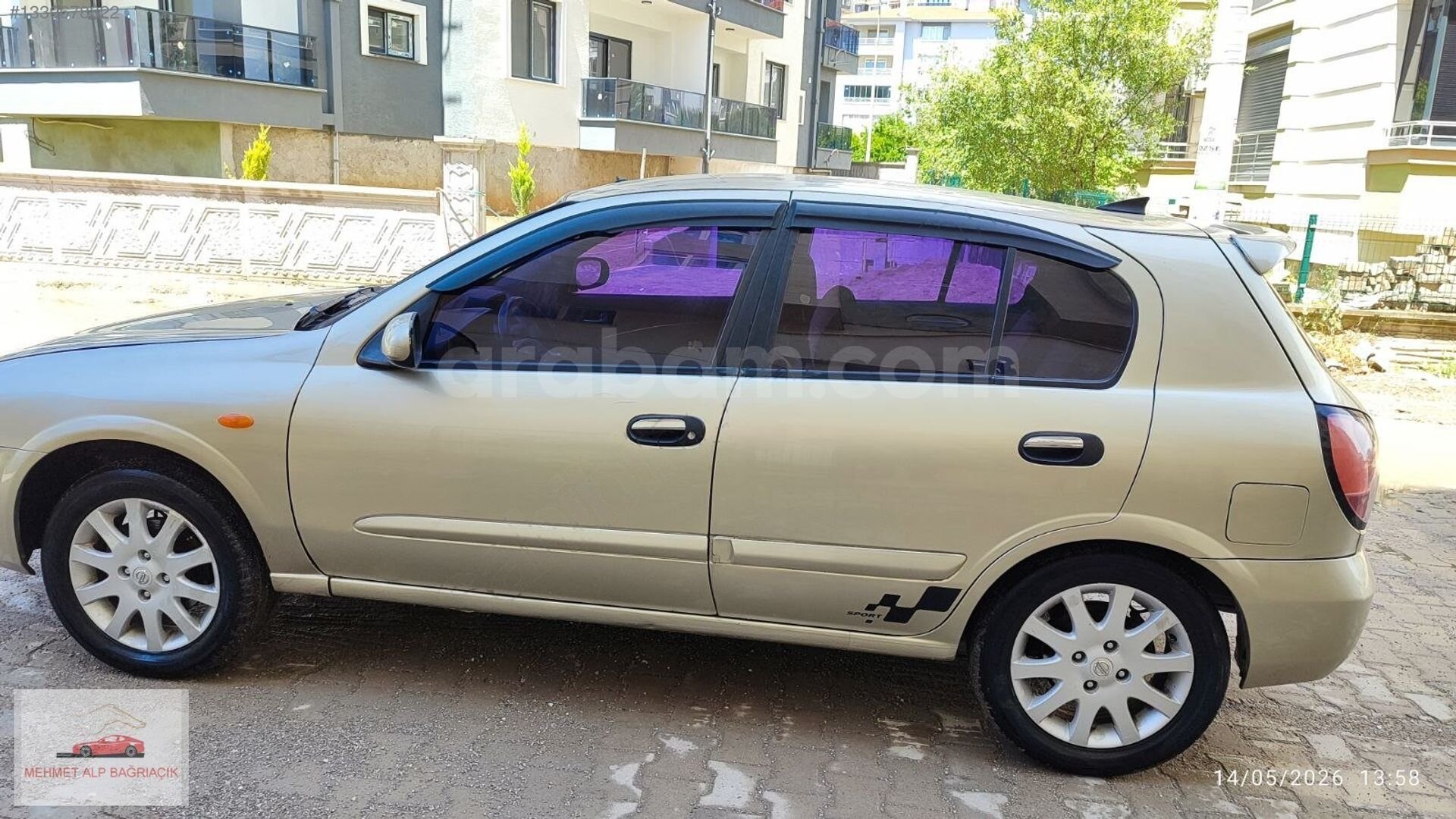 AZ KİLOMETRE Lİ JAPON HARİKASI NİSSAN ALMERA 7