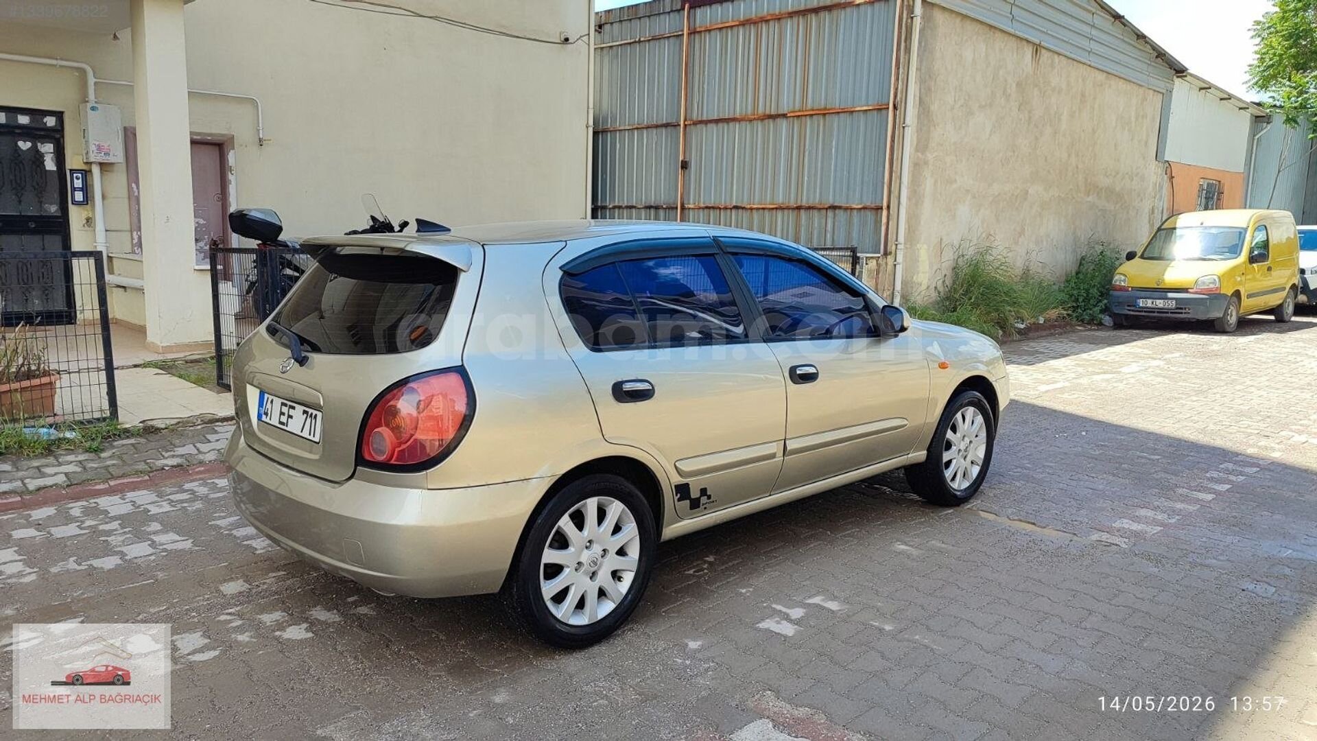 AZ KİLOMETRE Lİ JAPON HARİKASI NİSSAN ALMERA 4