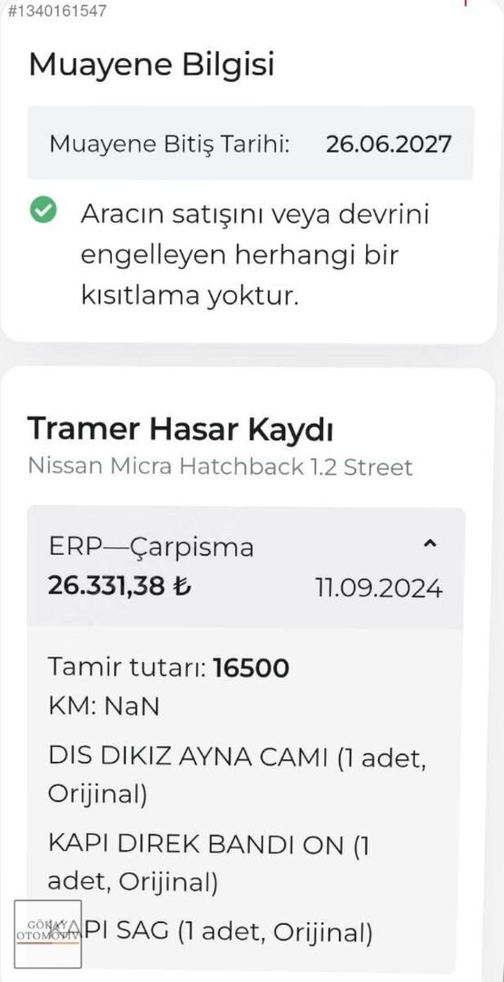 33.500 KM DE 2018 MDL 1.2 MOTOR OTOMATİK İLK SAHBNDEN STREET BNZ 5