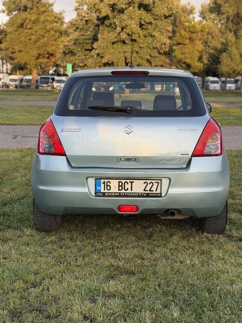 Galeriden Suzuki Swift 1.3 MT 4X4 2008 Model Bursa 300.000 km Mavi 4