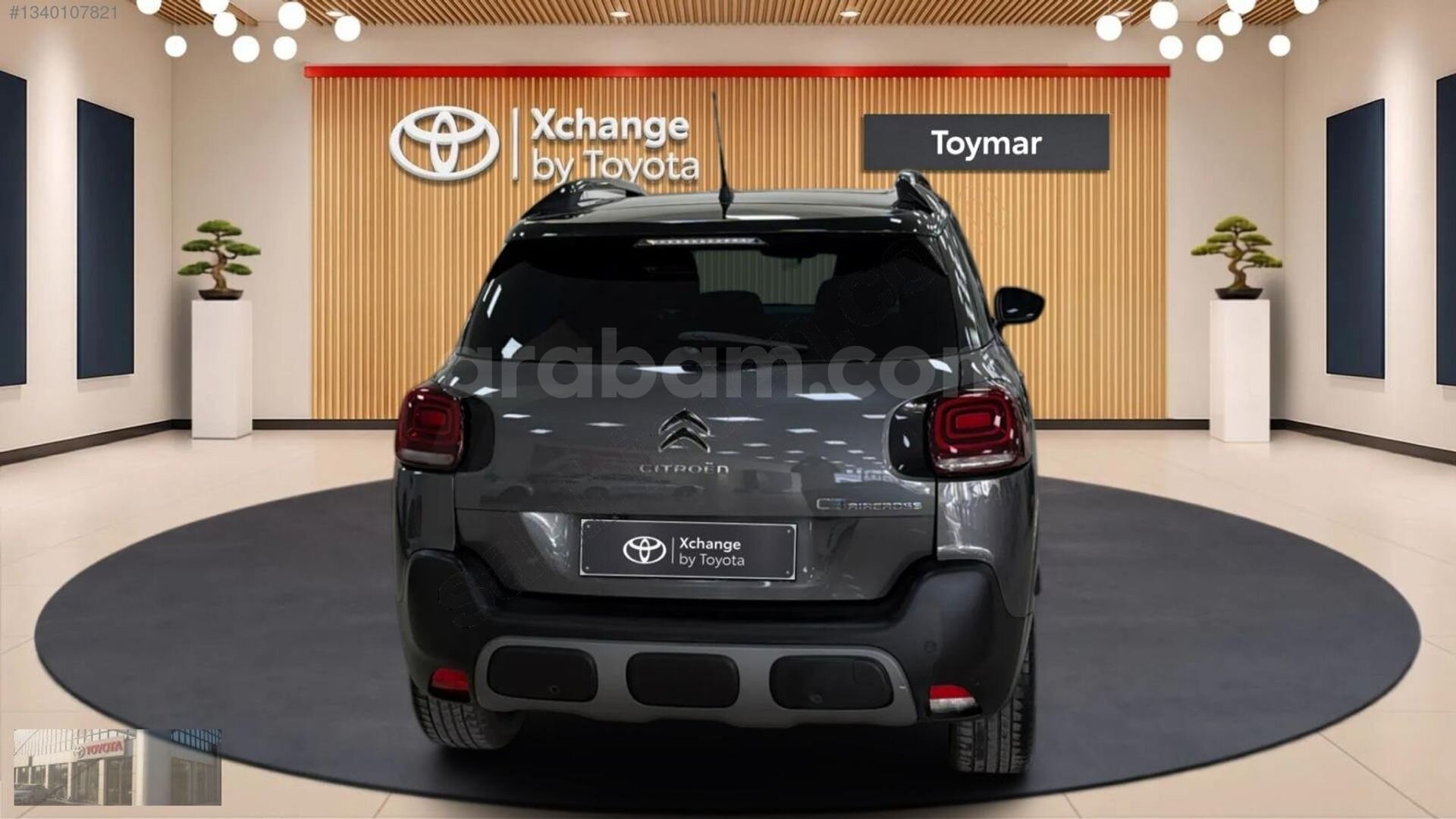 TOYOTA PLAZA TOYMARDAN CITROEN C3 SHİNE DC ÇİFT RENK EAT6 7