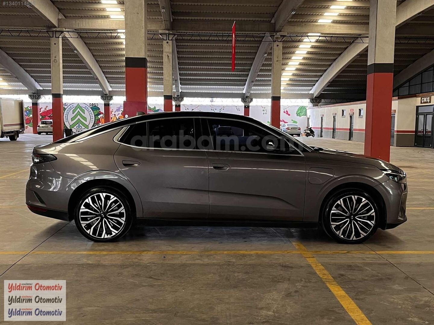 Galeriden TOGG T10F V2 Uzun Menzil 2025 Model Balıkesir 29.000 km Gri 3