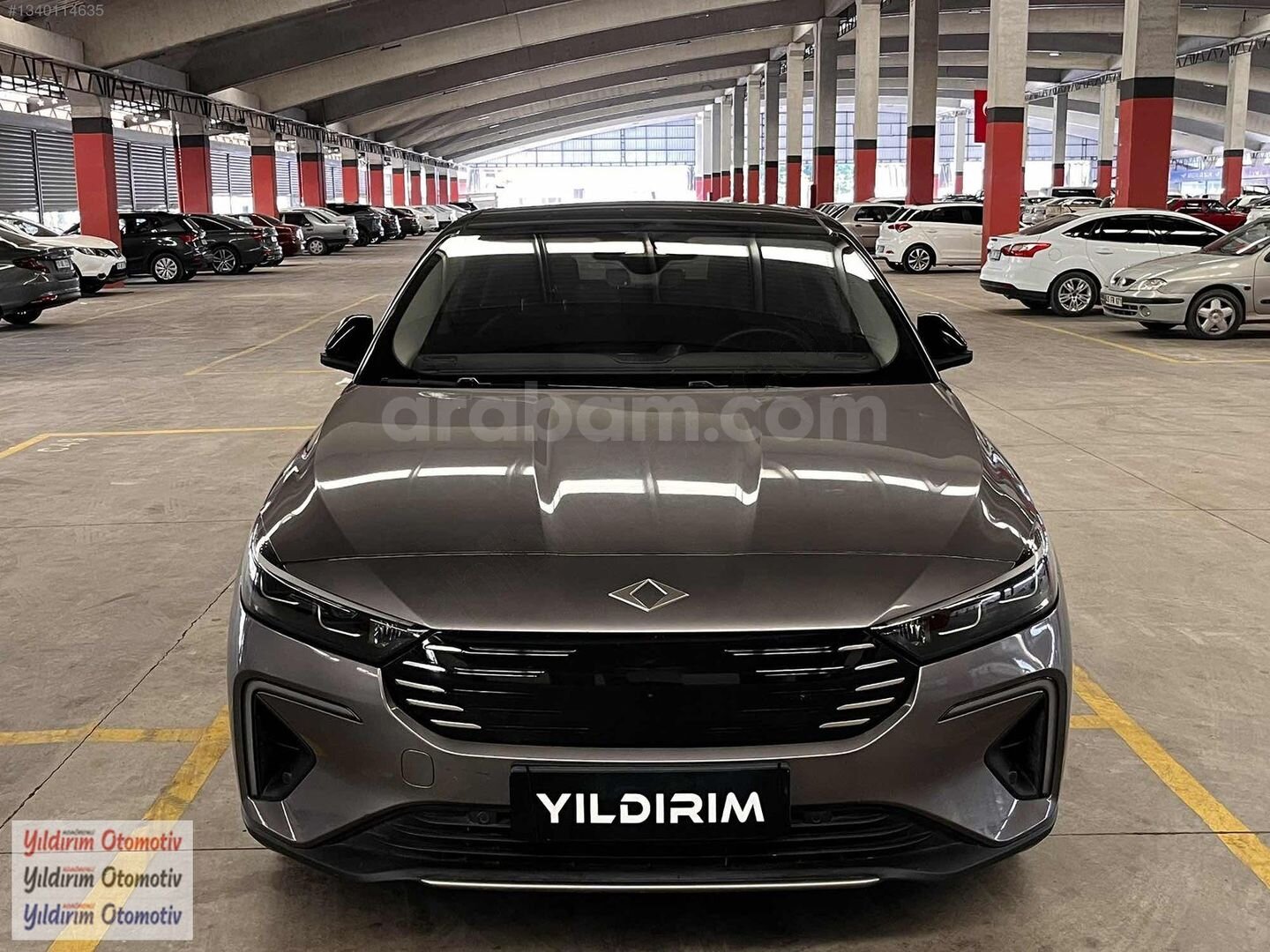 Galeriden TOGG T10F V2 Uzun Menzil 2025 Model Balıkesir 29.000 km Gri 1
