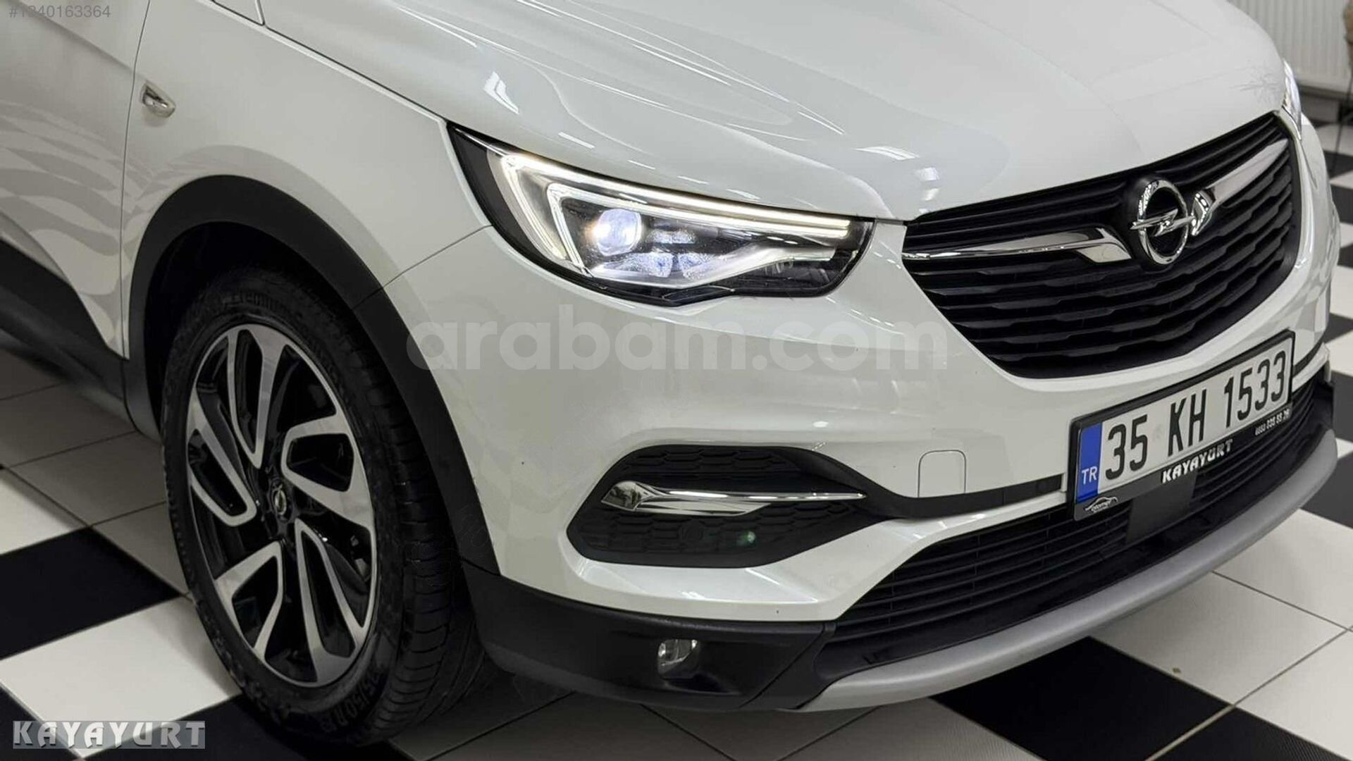 Galeriden Opel Grandland X 1.2 T Excellence 2017 Model İstanbul 127.000 km Beyaz 5